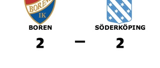 Boren och Söderköping delade på poängen
