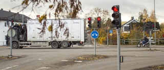 Dålig skyltning för tung trafik i Katrineholm