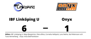 IBF Linköping U vann enkelt hemma mot Onyx