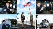 Amerikanske kaptenen: ”Ett ryskt skepp följer oss överallt” • Visar runt på stridsfartyget – och ger sin syn på Gotland