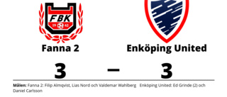 Fanna 2 bröt Enköping United segersvit
