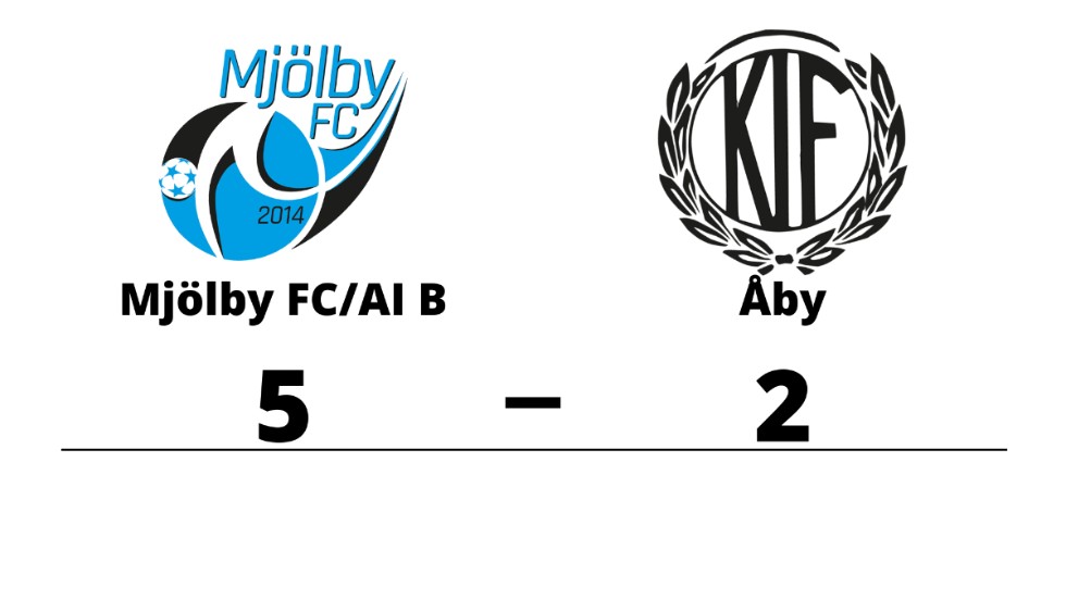 Mjölby FC/Mjölby AI B vann mot Åby IF