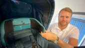 Nu lanseras Nyköpingsföretagaren Connys luftrenare för barnvagnar internationellt: "Efterfrågas av jättemånga föräldrar"