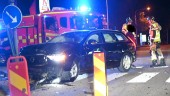 Två fordon i olycka på Söderleden