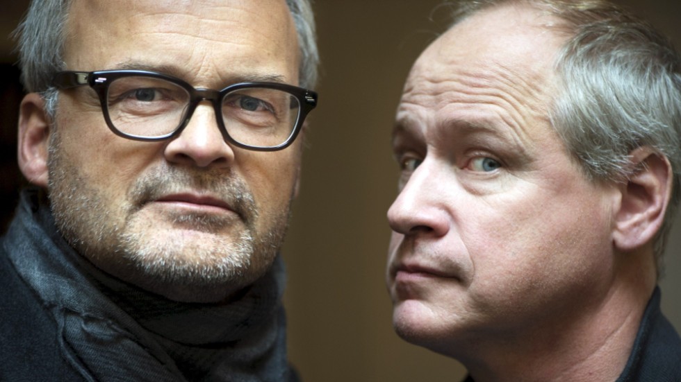 Johan Rheborg och Robert Gustafsson återvänder till Morran och Tobias. Arkivbild.