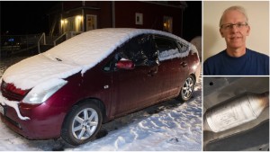 Stöldvåg drar fram i Piteå – värdefulla bildelar tjuvarnas rov: "De har rekat och vet var bilarna står" • Bertil Funcks bil länsad av tjuvarna