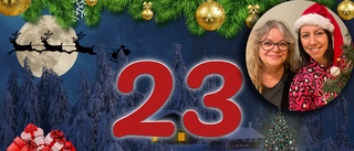 Tid med en ny lucka i julstöket? 🎄 Lucka 23: Anna och Jessicas julkalender – chans till fina priser!