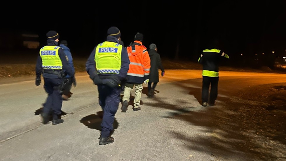 Sju personer anslöt till trygghetsbesiktningen i Rimforsa i början av veckan.