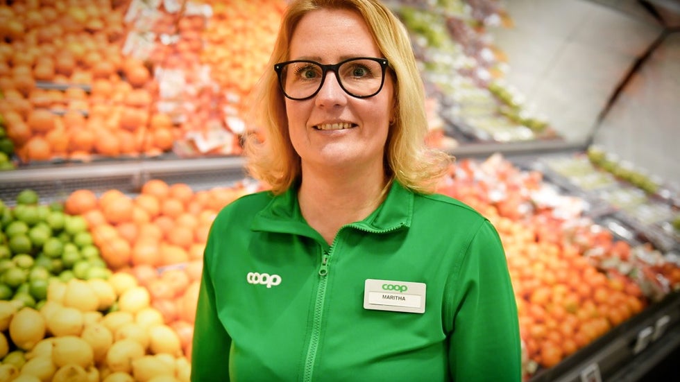 Maritha blir butikschef för Coop City – nya livsmedelsbutiken mitt i ...