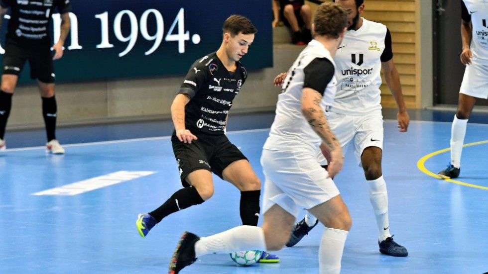 Armend Mahmutaj är nära att nå Svenska Futsalligan med sitt FC Kalmar.