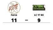 Force vann mot LC 17 BK på hemmaplan