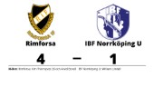 Segerraden förlängd för Rimforsa - besegrade IBF Norrköping U