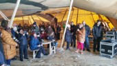 Samiska festivalen lockade många till jättekåtan