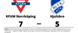 KFUM Norrköping har tio raka segrar - vann mot Hjulsbro med 7-5