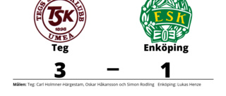 Lukas Henze enda målskytt när Enköping föll