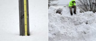 Lista: Här har det kommit mest snö – ort i länet uppmätte näst mest snö