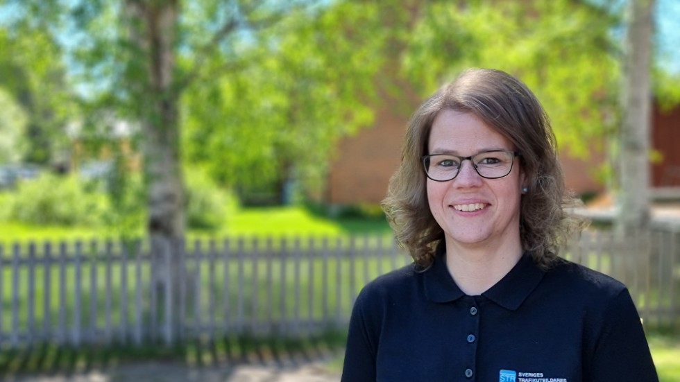 Maria Stenman, trafiklärare och vice ordförande på STR.