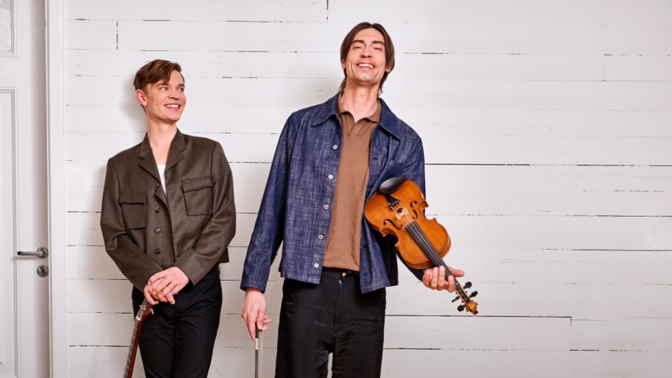 Viktor och Gustaf Norén vill leta musiker att spela med. Pressbild.