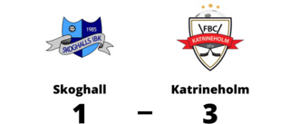 Katrineholm vann mot Skoghall