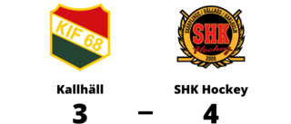 SHK Hockey avgjorde i tredje perioden