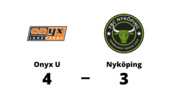 4-3 för Onyx U mot Nyköping