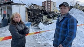 Syskonparet om butiksbranden i Kiruna: "Det känns overkligt"