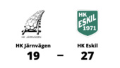 HK Eskil vann på bortaplan mot HK Järnvägen