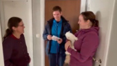 VIDEO: De vann tävlingen – se när Micael överraskas i lägenheten