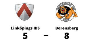 Borensberg tog hem segern mot Linköpings IBS på bortaplan