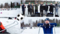 IFK Luleås A-lag fick annorlunda skotträning