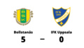 IFK Uppsala chanslöst mot Bollstanäs