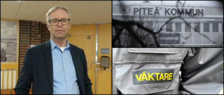 Hot riktat mot kommunhuset i Piteå – väktare patrullerar området