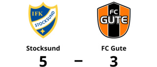 FC Gute föll borta mot Stocksund