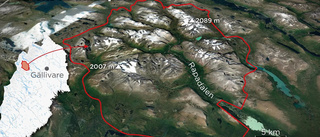 Kvinnan och mannen som saknades i Sarek hittades oskadda