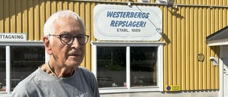 Hans Westerberg är 96 år - och går fortfarande till jobbet