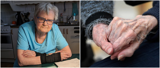 Margit, 92, om oron för hemtjänsthärvan: "Jag är förtvivlat rädd"