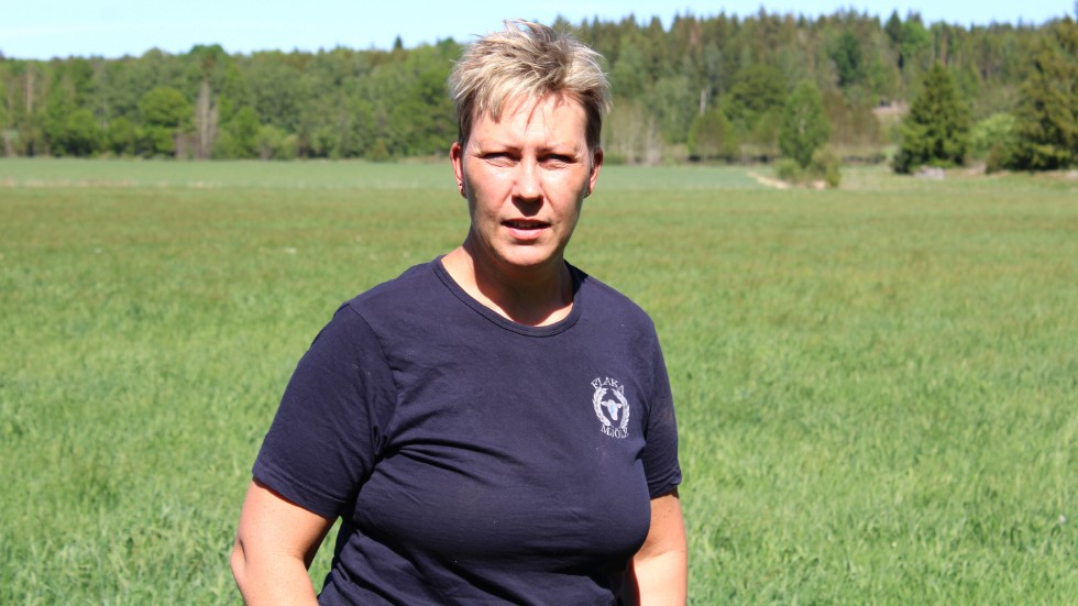 Sofia Nilsson är delägare i Flaka Mjölk, ett företag som sammanlagt har hand om nästan 600 kor som alla ska utfodras. Det försvåras om skördarna blir dåliga, men har ännu inte misslyckats på gården.