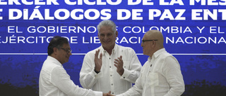 Colombia och gerillagrupp överens om vapenvila