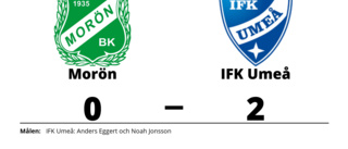 Morön förlorade mot IFK Umeå