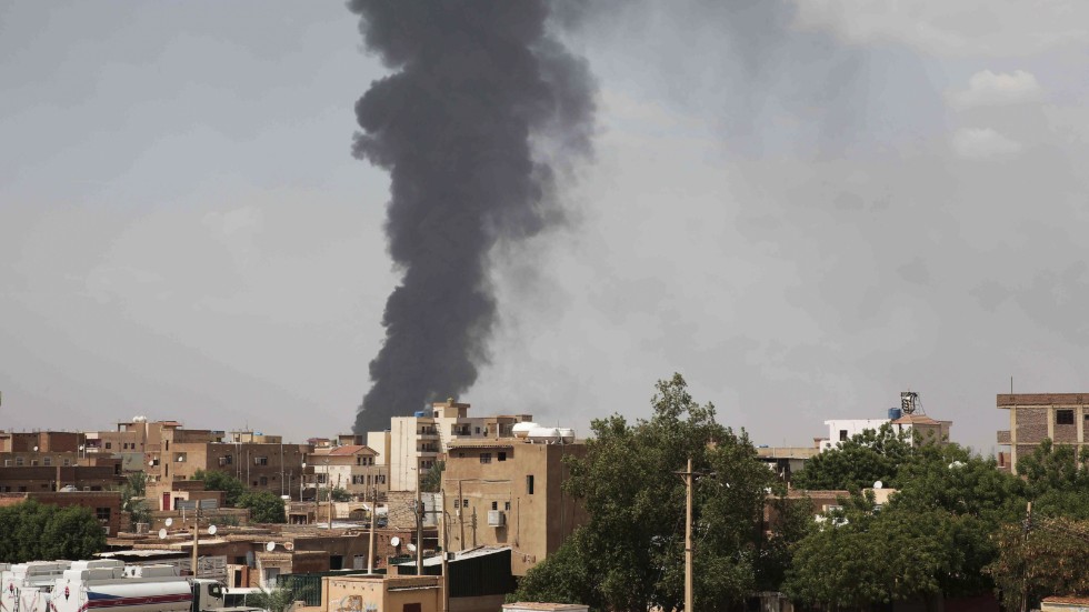 Lördagens anfall genomfördes i södra delen av huvudstaden Khartum, där strider har varit intensiva de senaste veckorna. Arkivbild.