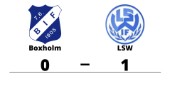 Hemmaförlust för Boxholm mot LSW
