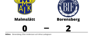Borensberg segrade mot Malmslätt på bortaplan