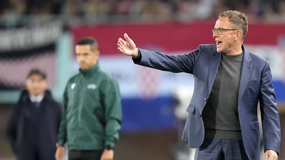 Ralf Rangnick, Österrikes förbundskapten.