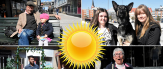 Luleåborna solbadade i värmeböljan: "Oj så skönt"
