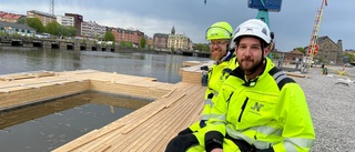 Snart badbart i Inre hamnen: "Häftigt för Norrköpingsborna"