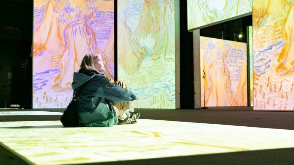 Van Gogh Alive - the four-dimensional art experience takes place in Eddahallen and opens to the public today, June 2.