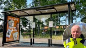 Busskur nyss reparerad – då slogs den sönder igen