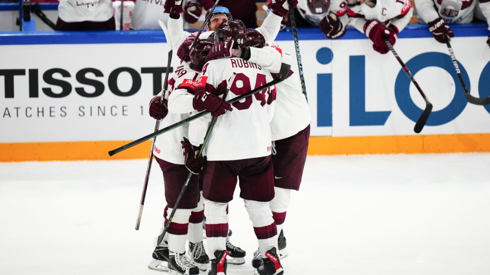 Lettland knep bronset i ishockey-VM.