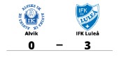 IFK Luleå slog Alvik på bortaplan