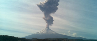 Mexiko på helspänn när Popocatépetl mullrar